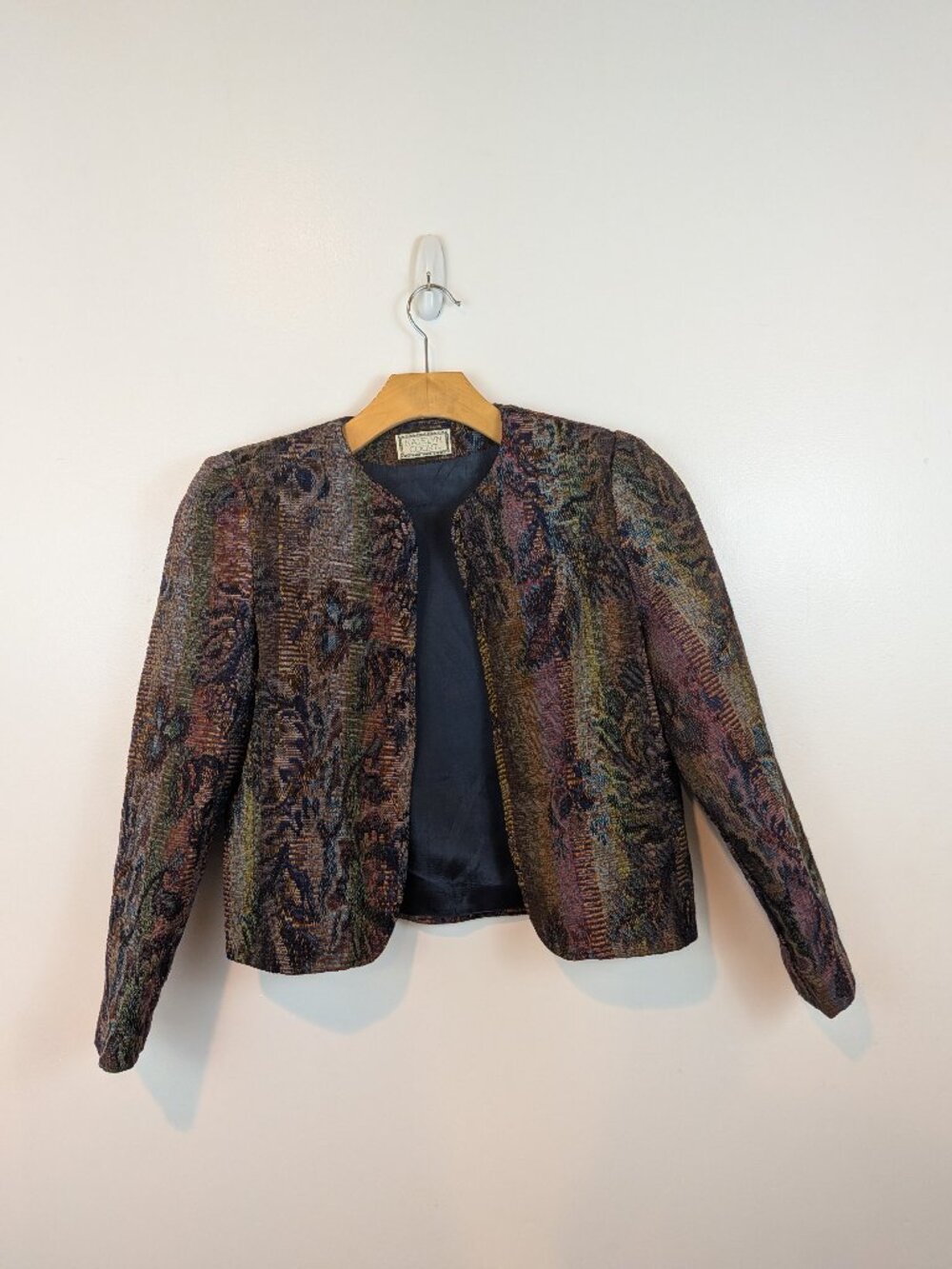 VTG Katelyn Court Carpetbag Blazer, Sz S